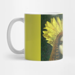 Sunflower Girl Mug